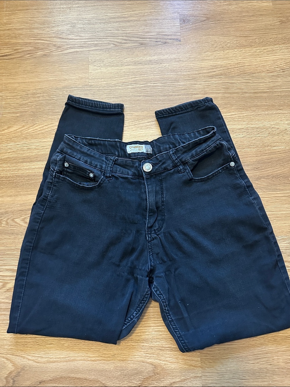 Women's Black Skinny Jeans by Celebrity Ace